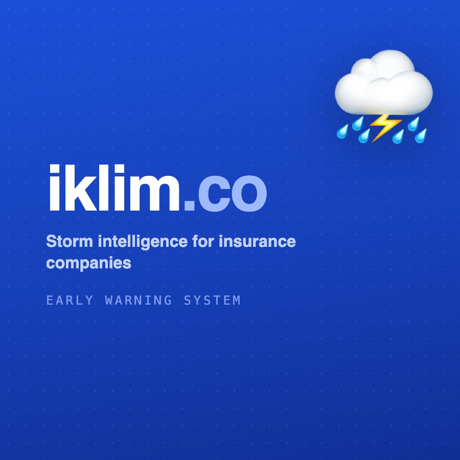 iklim.co storm intelligence platform